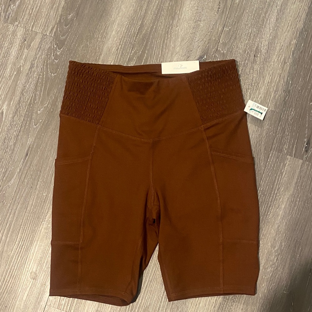 Maurices Women's Rust Bike Shorts